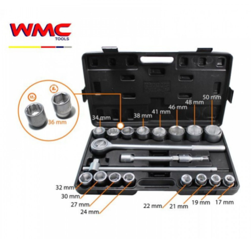 Камионджийско гедоре 21 части WMC - Комплект Инструменти