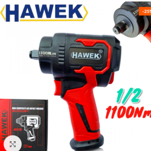 Гайковерт пневматичен ударен 1/2 HAWEK 1100 nm. HW1060