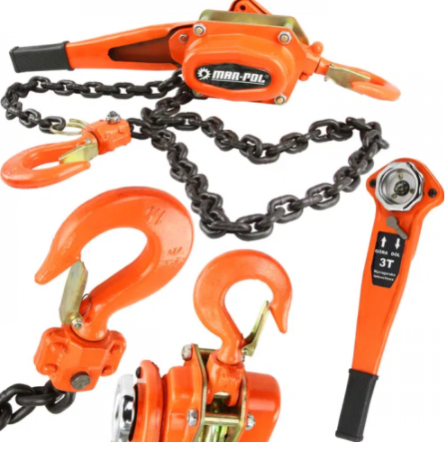 Верижна Лебедка с Тресчотка 3 тона 2 метра