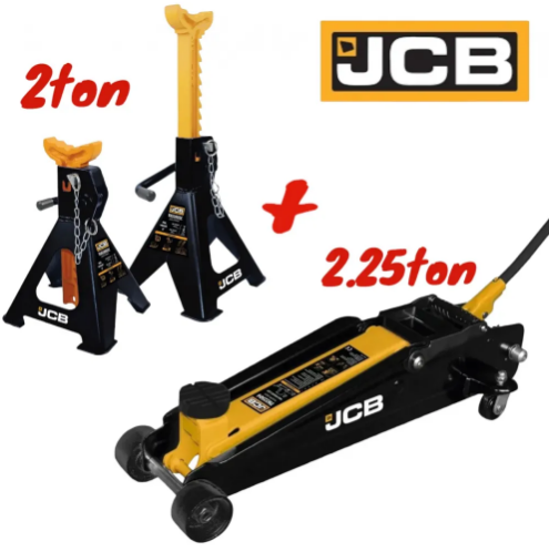 ПРОМО Крик 2.25 тона и Стойки за Кола 2 тона JCB Крокодил 150-530мм Стойка 282-430 мм