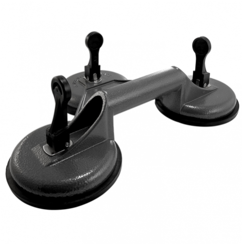 Вакуумна лапа за стъкло метална тройка