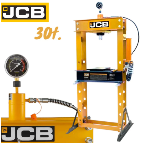 Пневматично – Хидравлична Преса 30 тона с Манометър JCB , TY30002