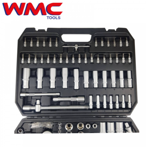 Куфар с инструменти 172ч WMC Гедоре с 3бр тресчотка