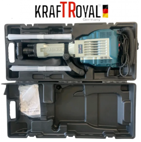 Електрически Ударен Къртач KRAFTROYAL 3800W 65J