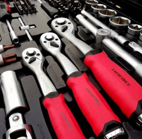 Немско Гедоре EverForce 216 части + ключове 8-22мм