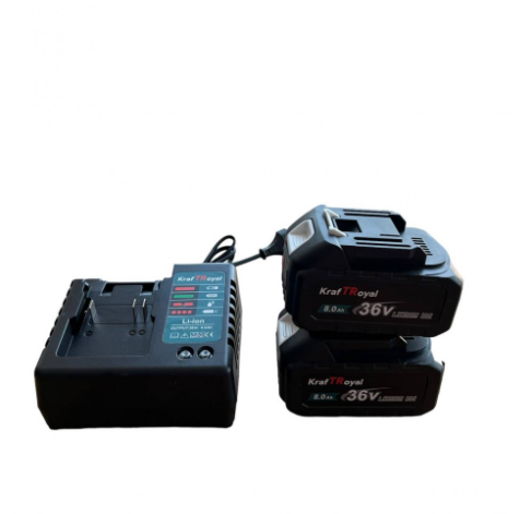АКУМУЛАТОРЕН УДАРЕН ВИНТОВЕРТ 36v 8ah KraftRoyal 2025