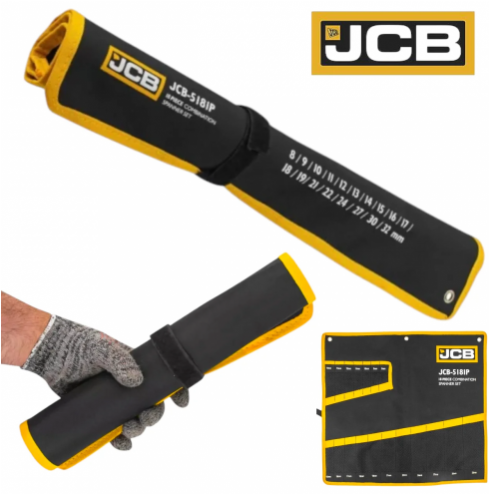 Органайзер за Звездогаечни Ключове Празен Калъф 25 броя JCB