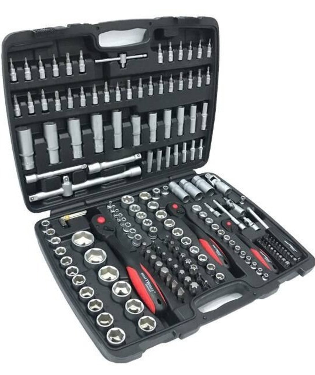 Гедоре 172 части KrafTWelle + 2 ПОДАРЪКА - Поялник 80W и USB Фенер