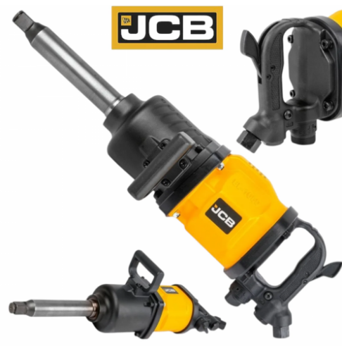 Професионален Пневматичен Гайковерт JCB 1 цол 4000Nm Дълъг Шпиндел