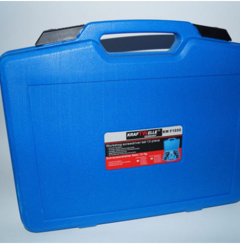 НЕМСКИ KRAFTWELLE Ударна отвертка комплект 12 части в куфар отверки