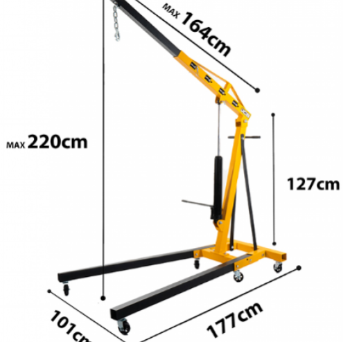 КРАН “ЖИРАФ“ 2Т ХИДРАВЛИЧЕН JCB TH72004
