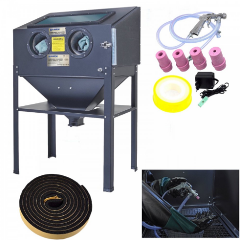 Пясъкоструйна кабина 220 л HAWEK ,HW-1045