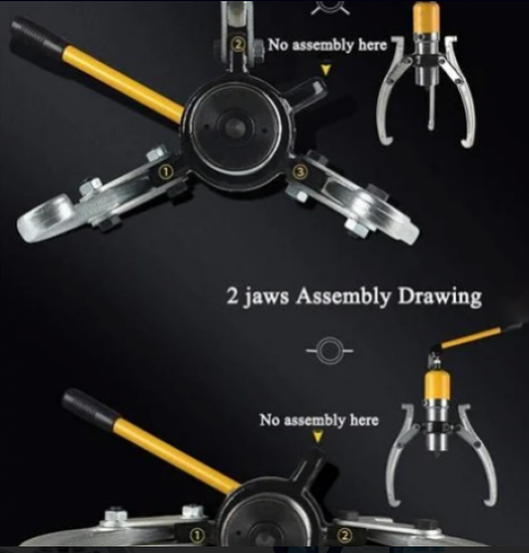 ХИДРАВЛИЧНА СКОБА ЗА ЛАГЕРИ 50 ТОНА ТРИРАМЕННА STAHLMAYER