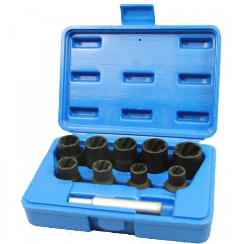 Комплект вложки 10части - екстрактор за развалени гайки