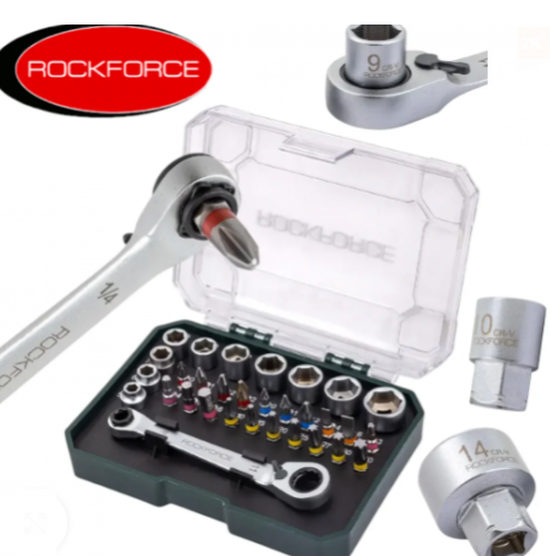 МИНИ ГЕДОРЕ 31 ЧАСТИ 1/4'' ROCKFORCE