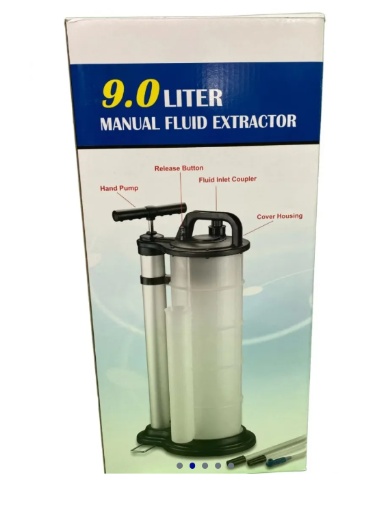 Ръчна помпа за изтегляне на масло и течности 9L