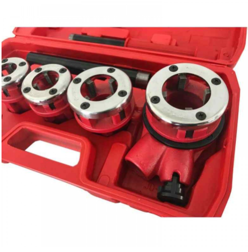 Комплект винторезка с 4 глави / 1/2-1_1/4″