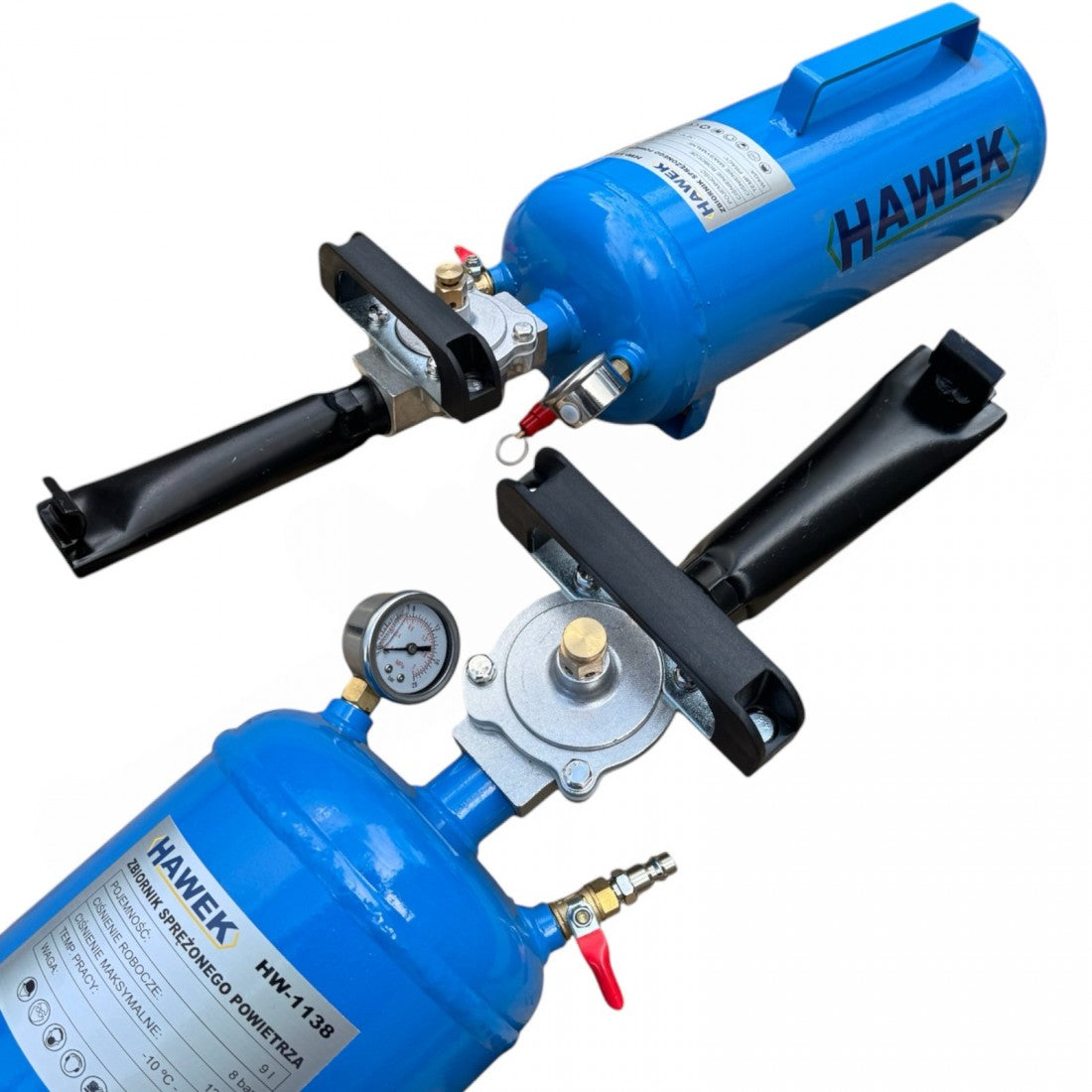 БУТИЛКА ЗА ШОКОВО ПОМПАНЕ НА ГУМИ 9 ЛИТРА HAWEK