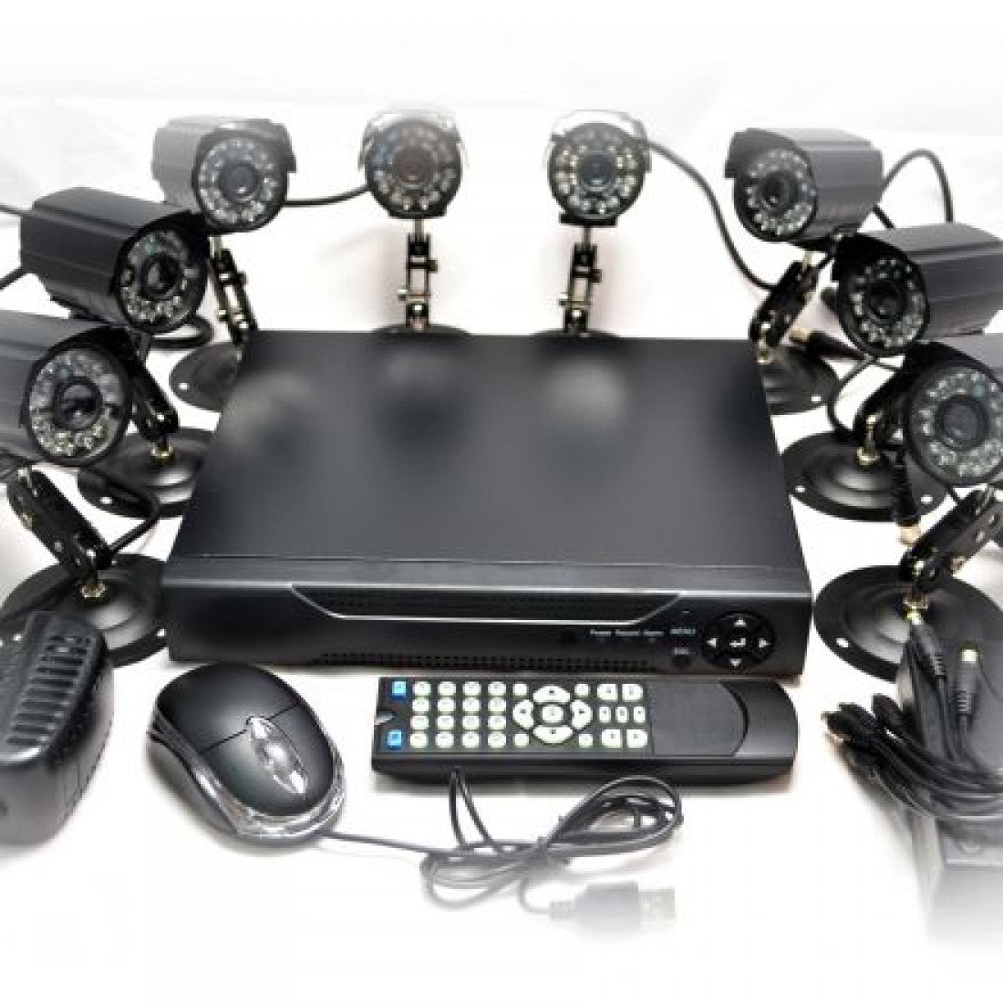 HD Система с 8 камери "CCTV" Пълен Комплект за видео наблюдение