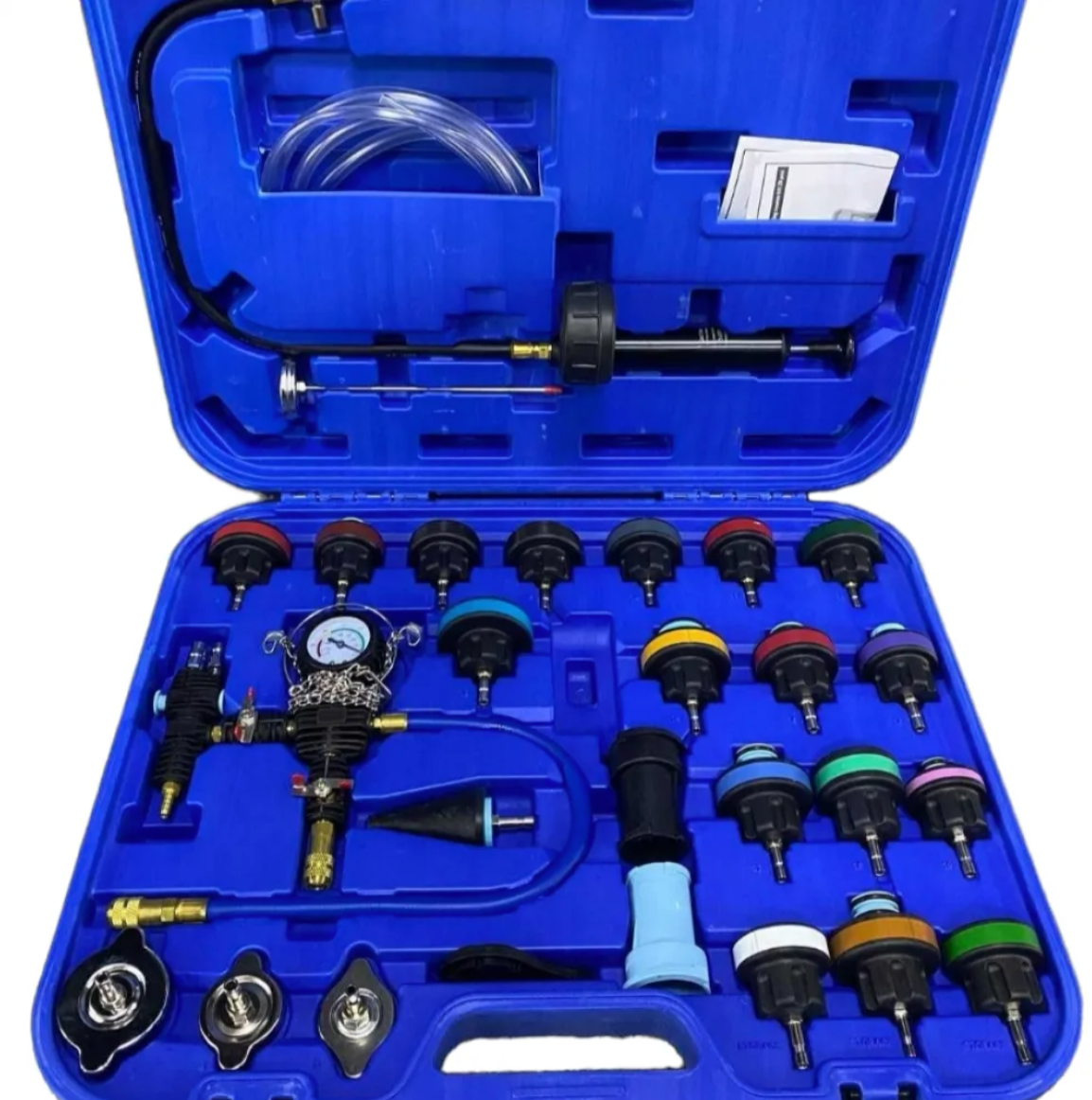 Комплект за измерване налягането в радиатора и охладителната система 28 части STAHLMAYER