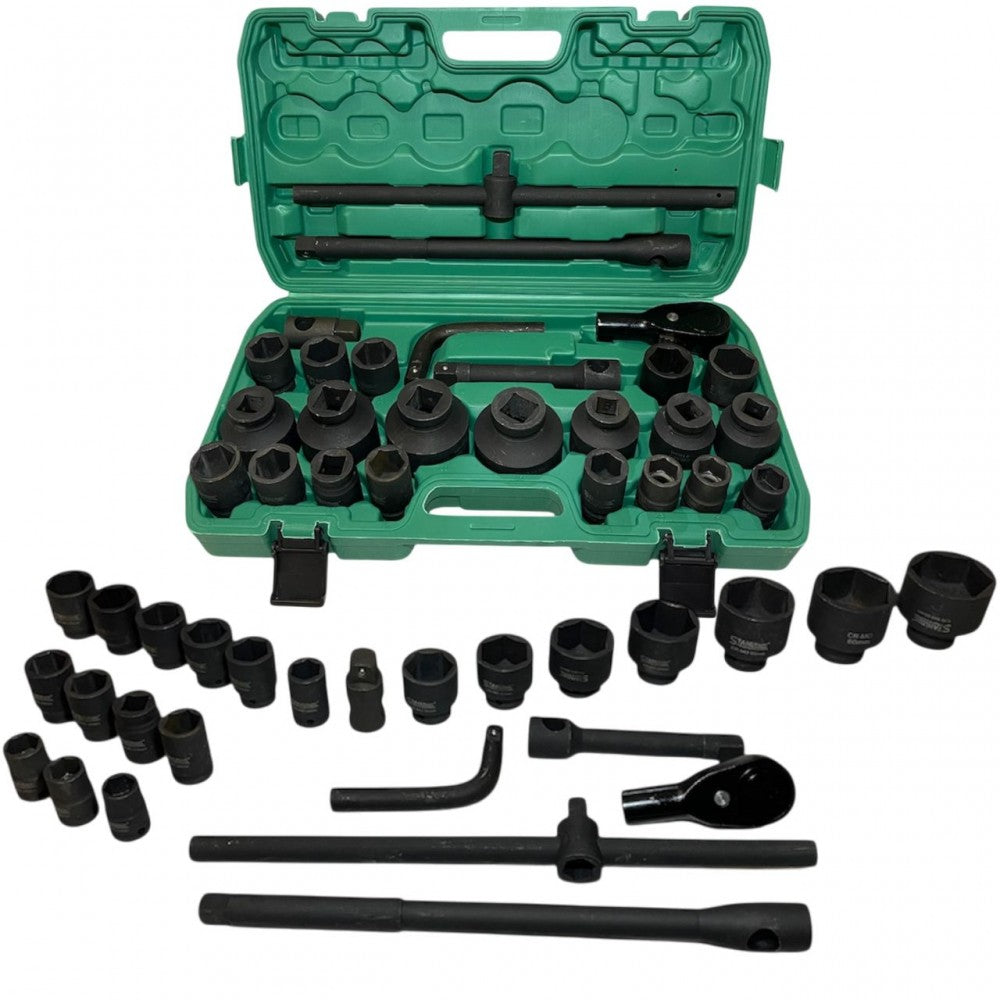 Гедоре камионджийско 26 части STAHLMAYER 21-65mm, ударни вложки CR-MO