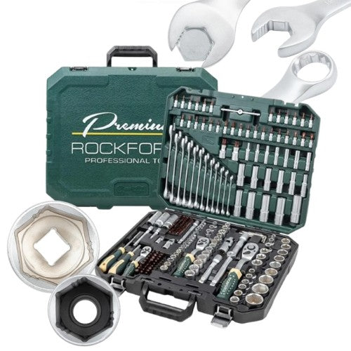 Гедоре 216 части ROCKFORCE Premium , XI-ON със специални вложки