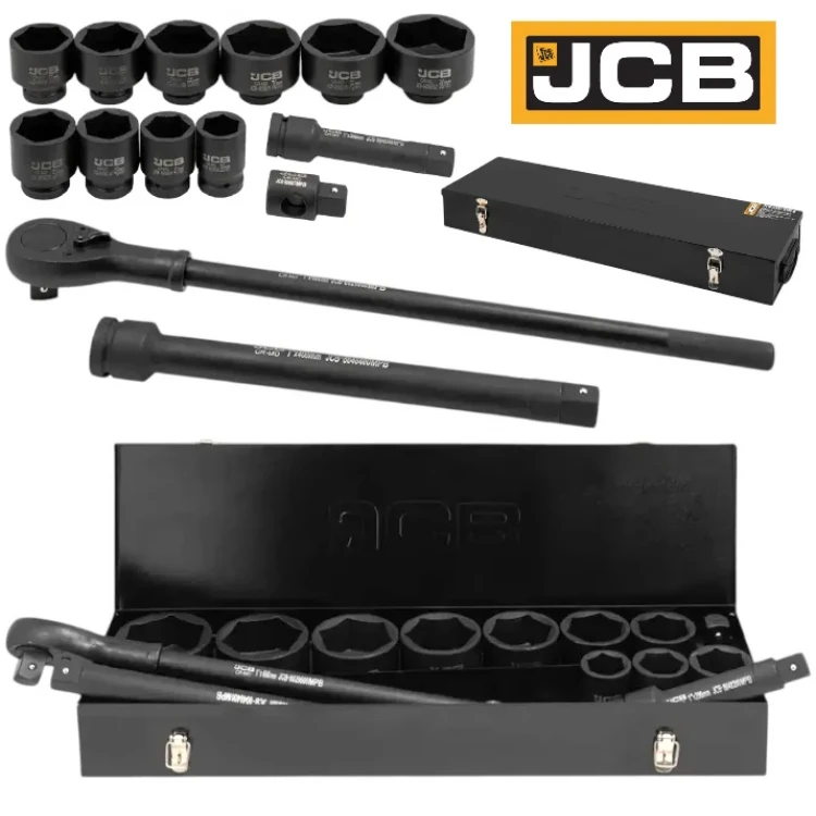 Гедоре 1″ Цол Професионално 15 части с Ударни Вложки 36-80мм JCB – 8141-5MPB
