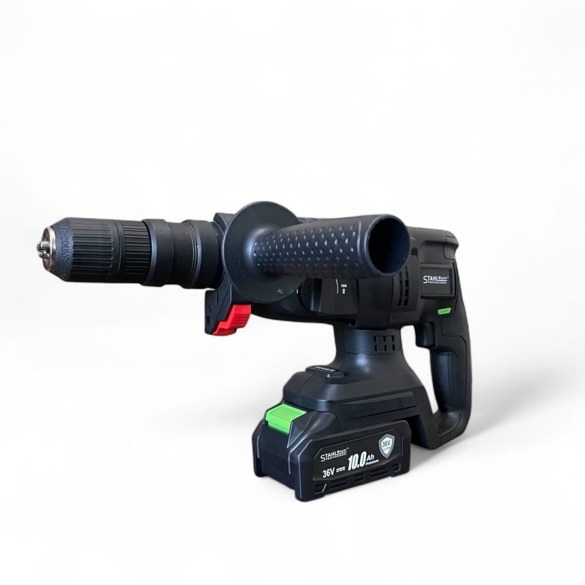 Акумулаторен безчетков перфоратор с 2 патронника , 36v 10.0A , STAHLMAYER BLACK PRO