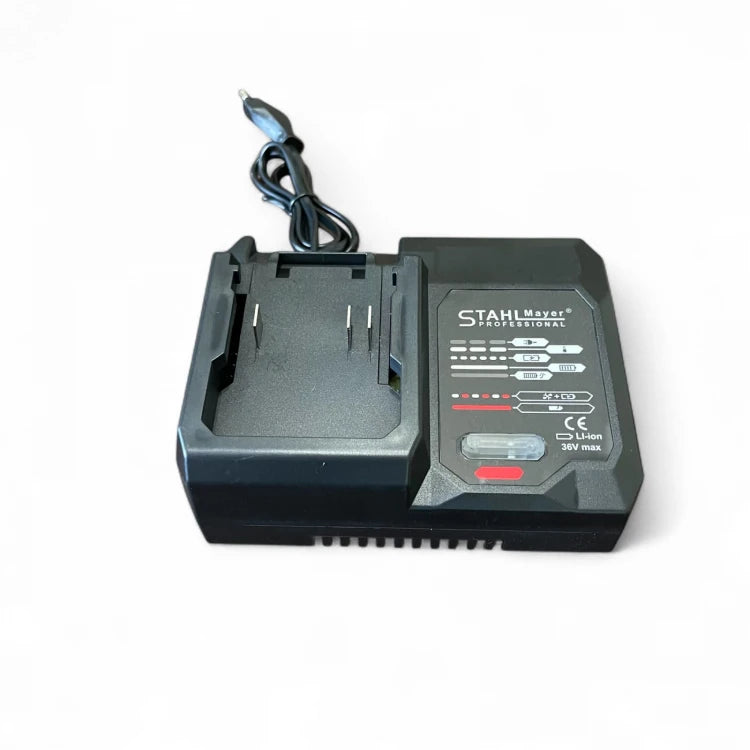 АКУМУЛАТОРЕН УДАРЕН ГАЙКОВЕРТ НА 1/2 И ИМПАКТ. 2V1 STAHLMAYER BLACK PRO 36V – 850NM. + 40ч.