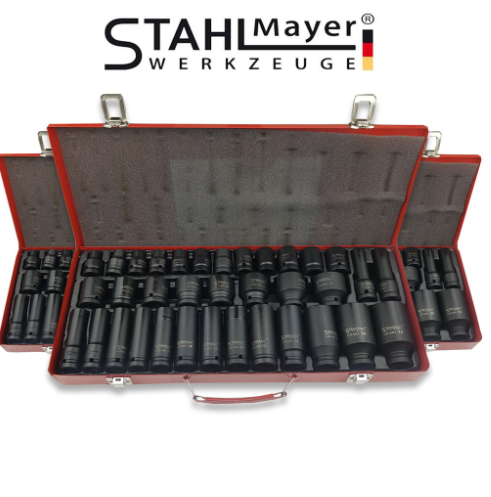 Ударни вложки Stahlmayer 1/2 , 35 бр. ( 8 - 32 )