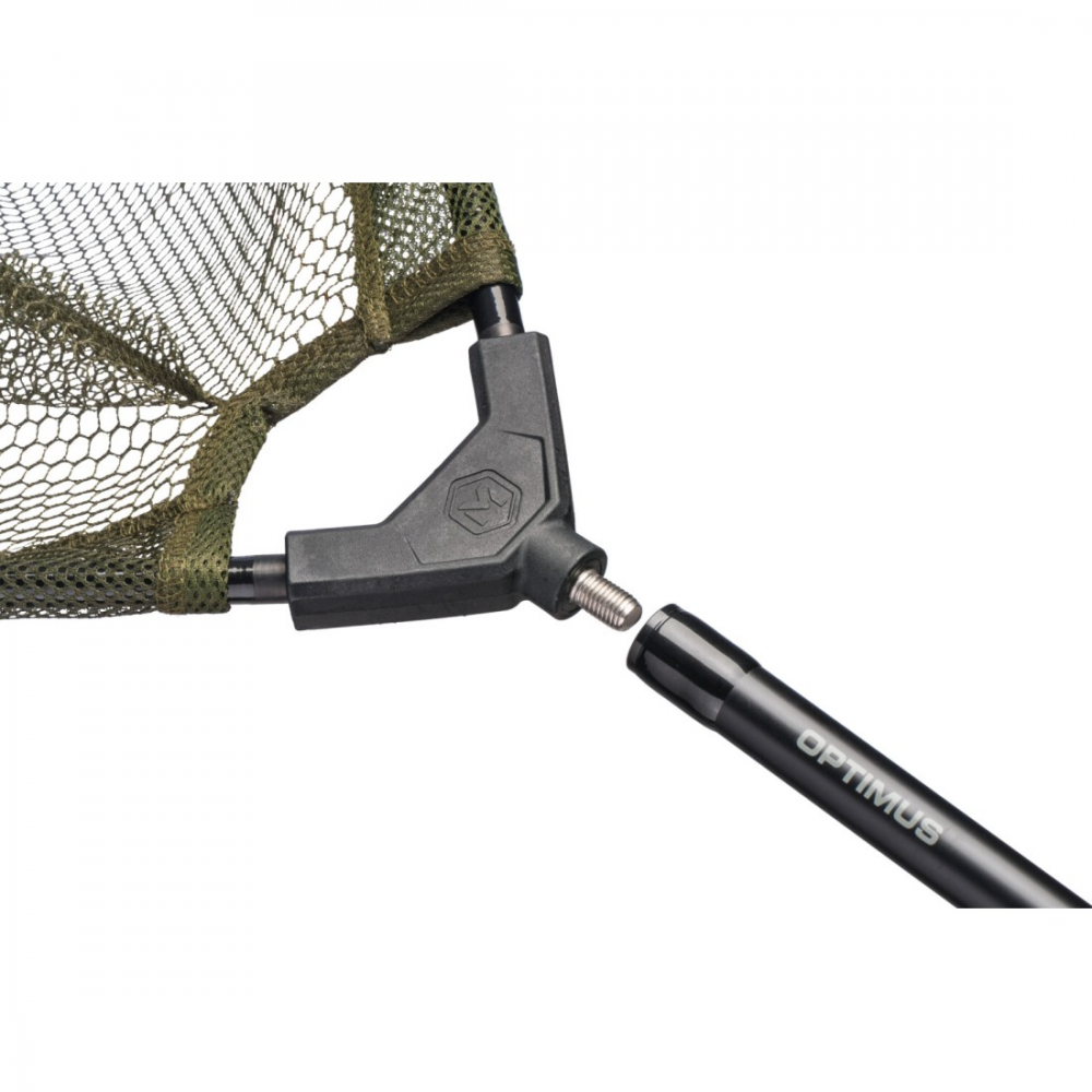 Mivardi Landing Net Optimus шаранджийски кеп дръжка от 2 части