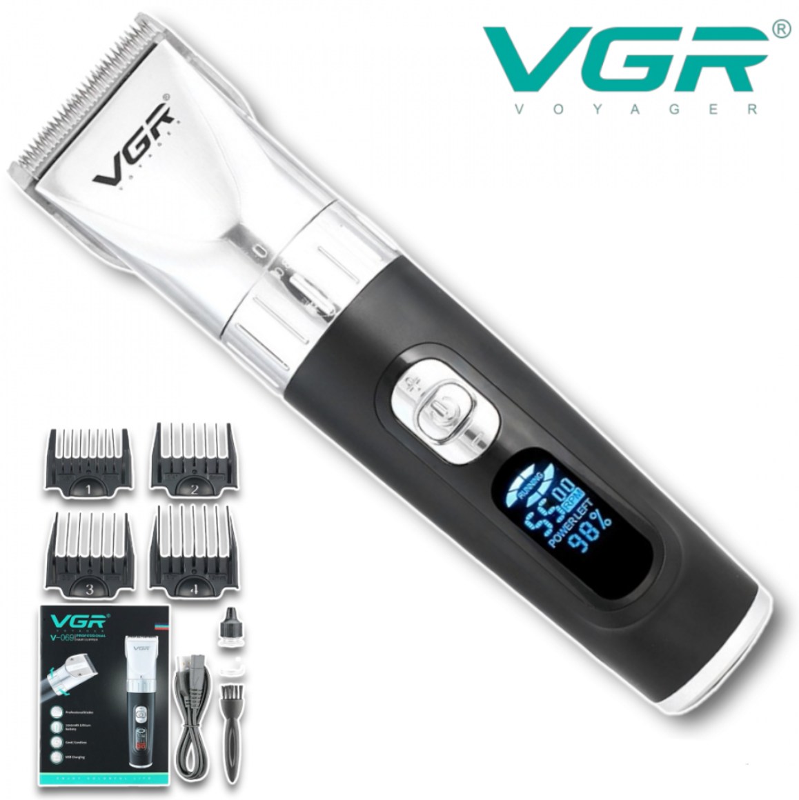 Машинка за Подстригване VGR V-069 Машина за Коса