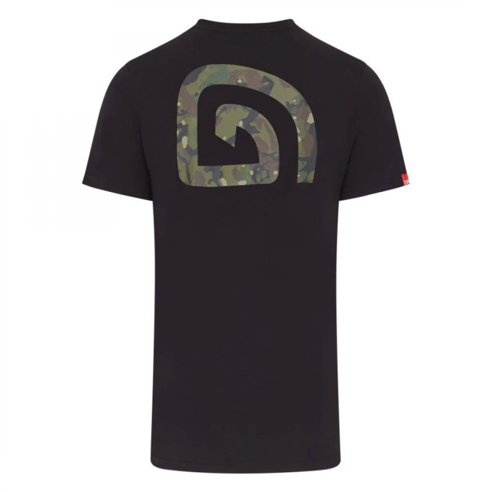 Тениска Trakker CR Logo T-Shirt Black Camo