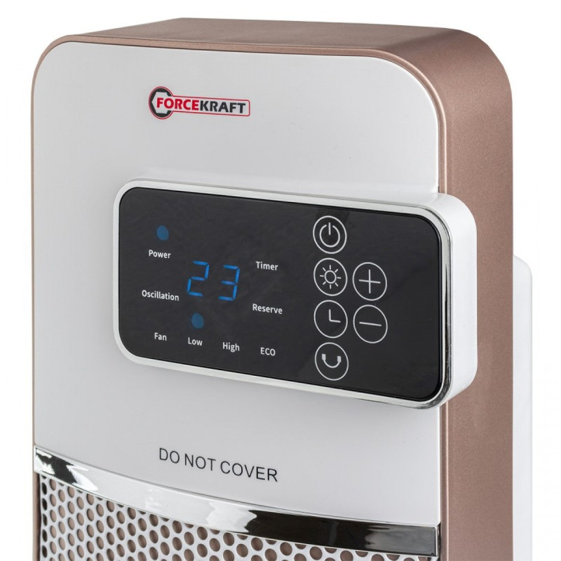 Вентилаторна Печка с Керамичен Нагревател 2000W и 2200W FORCEKRAFT с дисплей и дистанционно