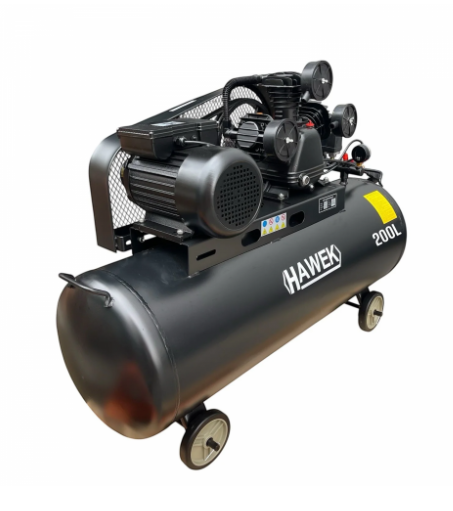 КОМПРЕСОР ЗА ВЪЗДУХ 200 ЛИТРА HAWEK , HW-3021