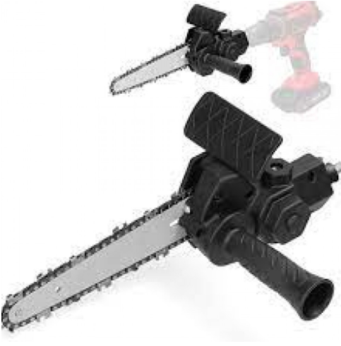 Универсална Приставка за Винтоверт – 18см Адаптер Верижен трион