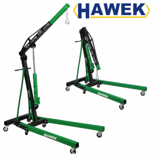 Хидравличен кран тип "жираф" HAWEK HW-1187, 2Т