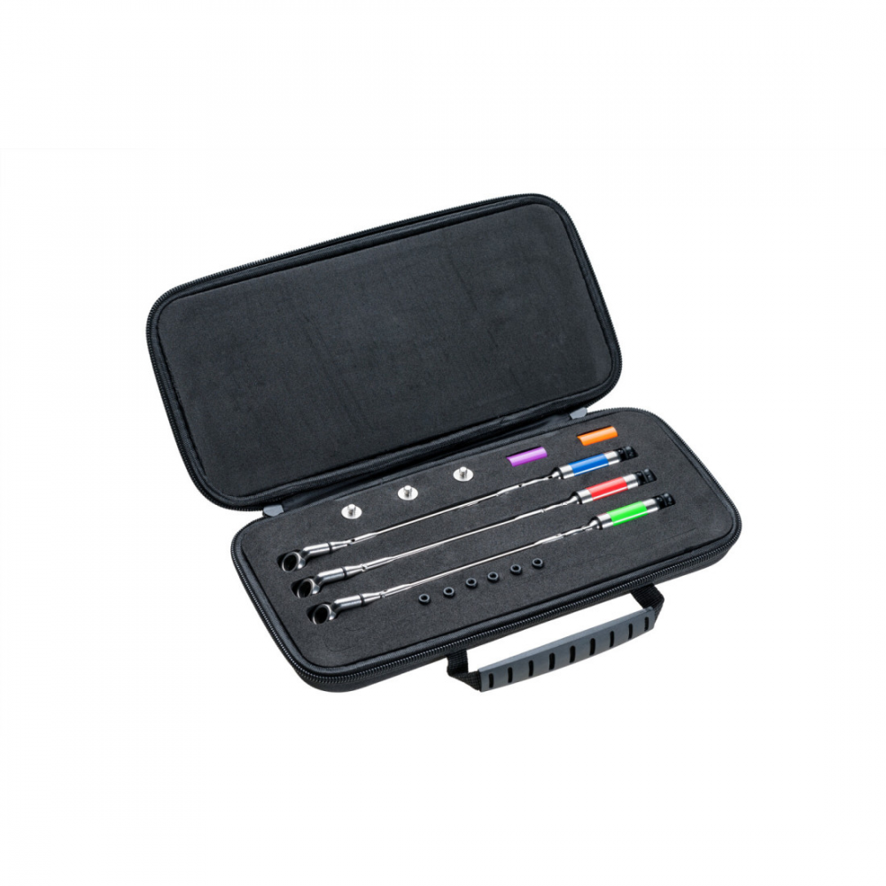 Mivardi Swing arm MCX Stainless - Multicolor - 3бр. комплект неръждаеми обтегачи