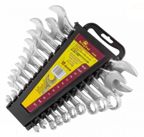 КОМПЛЕКТ ЗВЕЗДОГАЕЧНИ КЛЮЧОВЕ 12 ЧАСТИ 6 - 32 KINGTUL