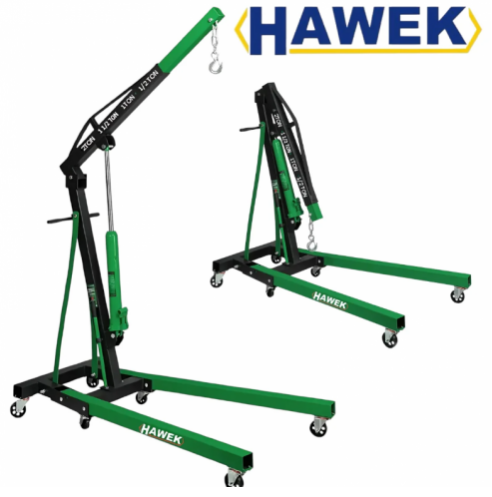 Хидравличен кран тип "жираф" HAWEK HW-1187, 2Т