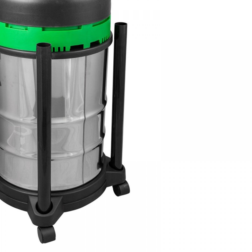 Прахосмукачка за Сухо и Мокро Почистване 30 литра ROCKFORCE 1200W