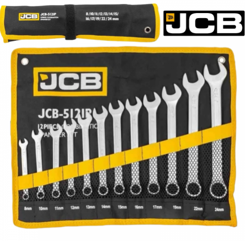 Комплект Звездогаечни Ключове JCB 12 броя 8-24мм 5121P
