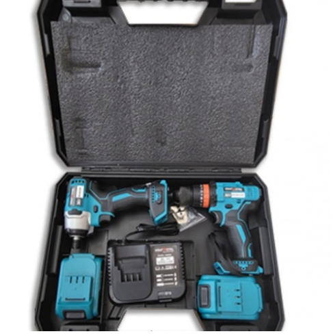 Акумулаторни безчеткови импакт и винтоверт 36V 8AH в куфар KRAFTROYAL