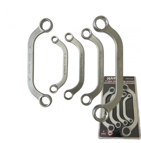 КОМПЛЕКТ ИЗВИТИ С-ОБРАЗНИ КЛЮЧОВЕ ЛУЛА , HAWEK , 50511C