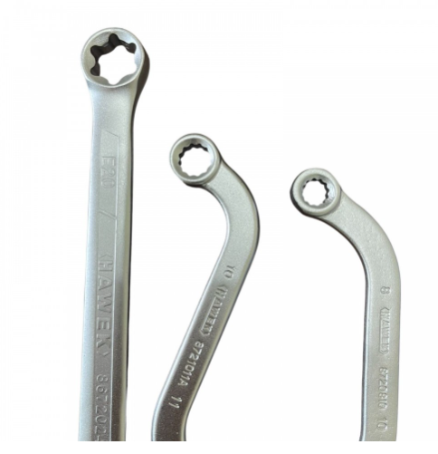 Специални ключове комплект S-образни , С-образни , Е-Torx , 14части HAWEK , HW-2054