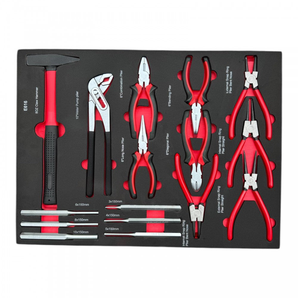 Шкаф с инструменти HAWEK , 6 чекмеджета 4 пълни HW-2055