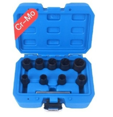 Комплект вложки 10части - екстрактор за развалени гайки