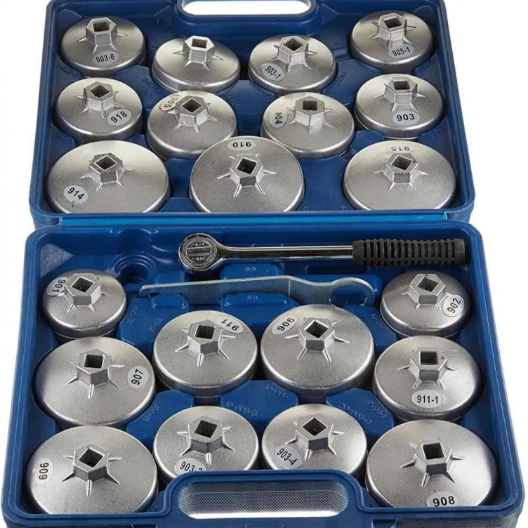 Ключове за маслен филтър Forsage , универсални 1/2", 23 части к-т