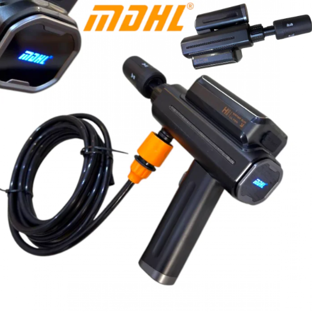 ПРОФЕСИОНАНА АКУМУЛАТОРНА ВОДОСТРУЙКА БЕЗЖИЧНА MDHL ULTRA МОЩНА 6В1