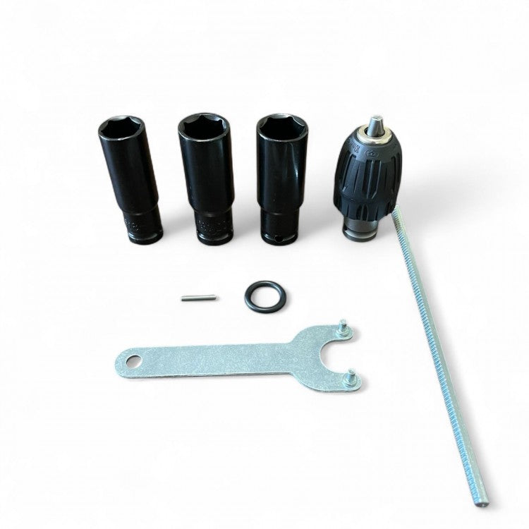 Акумулаторен комплект 4в1 , гайковерт-винтоверт , ъглошлайф , перфоратор 36v 10.0A , STAHLMAYER BLACK PRO